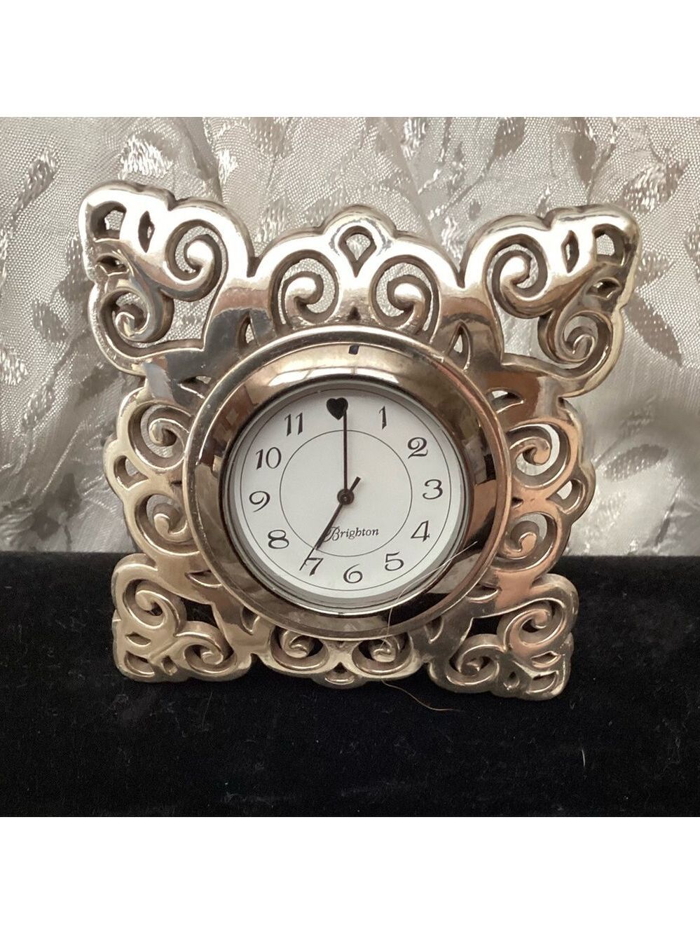 Brighton Geneva Desk Clock. New Battery